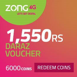 Rs 1,550 - Daraz Voucher